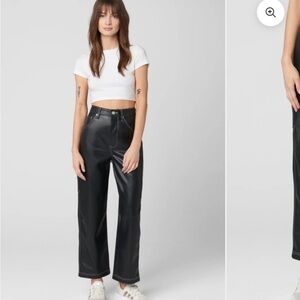 Blanknyc faux lea pants